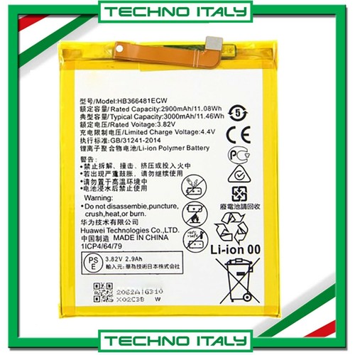 Batteria huawei hb366481ecw - batteria,